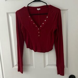 Womens Henley Top